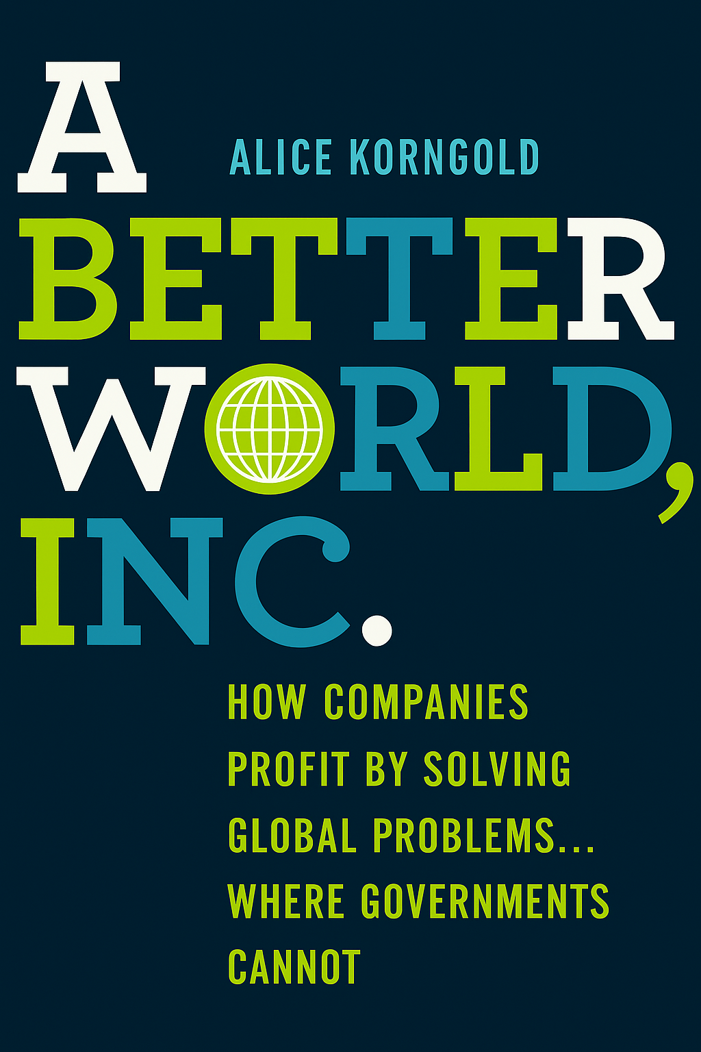 A Better World, Inc. Cover