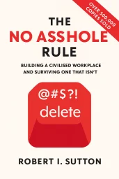 The No Asshole Rule cover