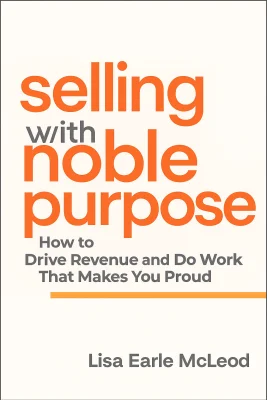 Selling with Noble Purpose cover