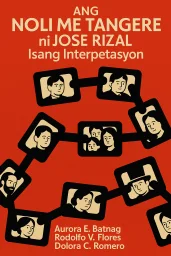 Ang Noli Me Tangere ni Jose Rizal cover