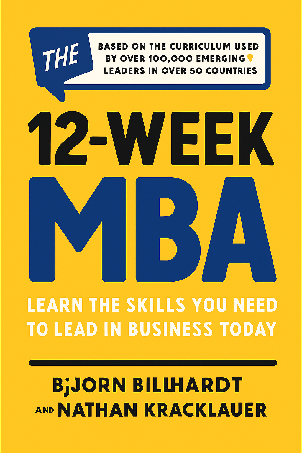 The 12-Week MBA Cover