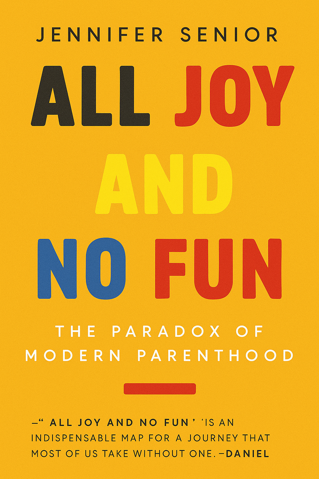 All Joy and No Fun Cover