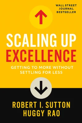 Scaling Up Excellence cover