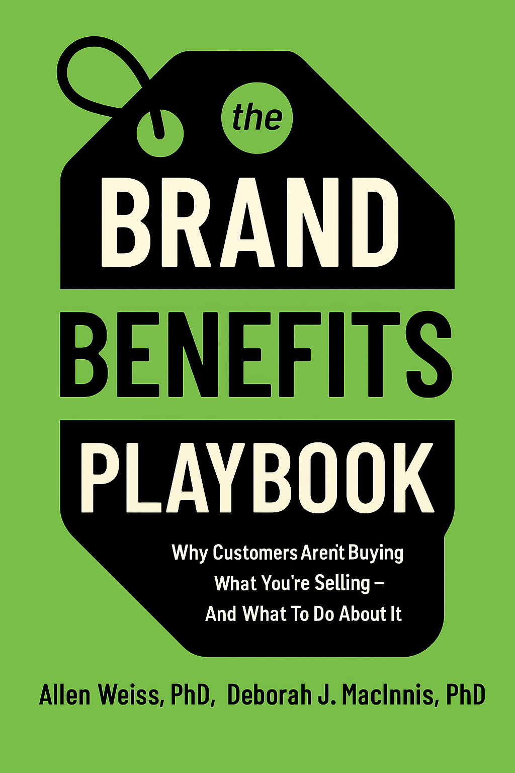 The Brand Benefits Playbook Cover