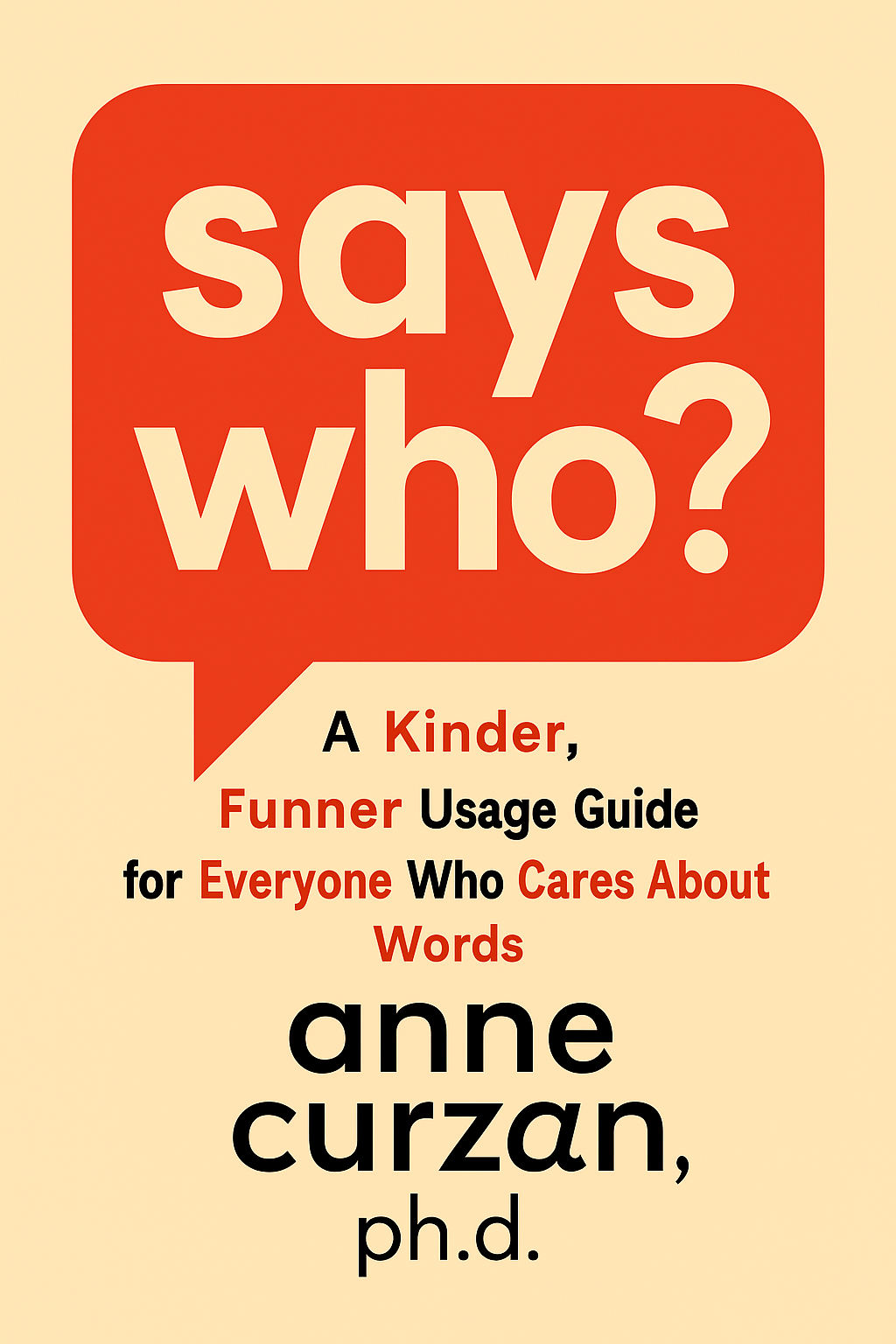 Says Who? Cover