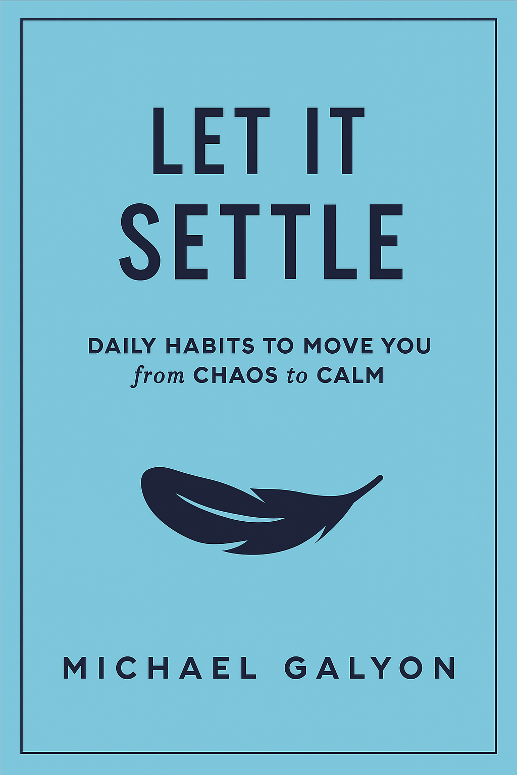 Let It Settle Cover