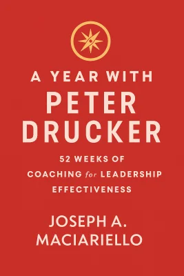 A Year with Peter Drucker cover