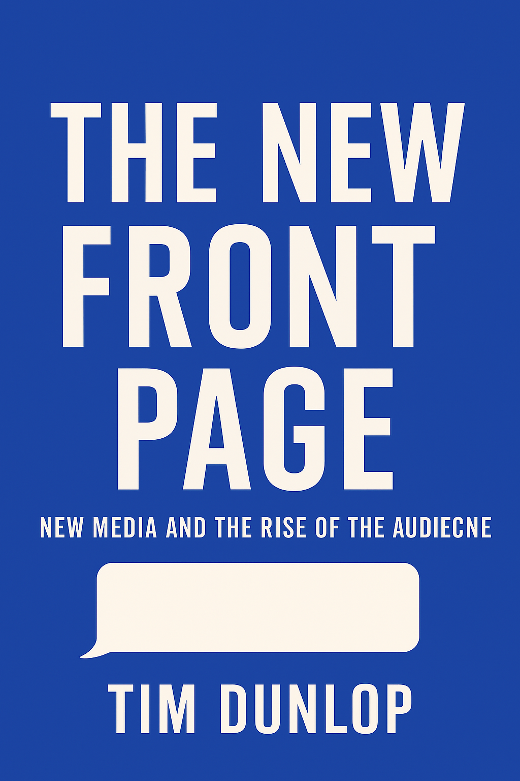 The New Front Page Cover