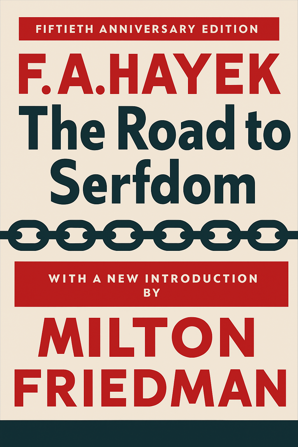 The Road to Serfdom Cover