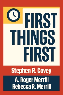 First Things First cover