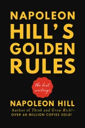 Napoleon Hill’s Golden Rules cover