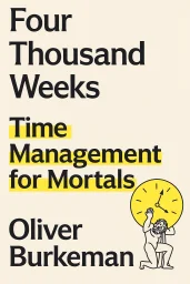 Four Thousand Weeks cover