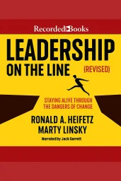 Leadership on the Line cover