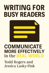 Writing for Busy Readers cover