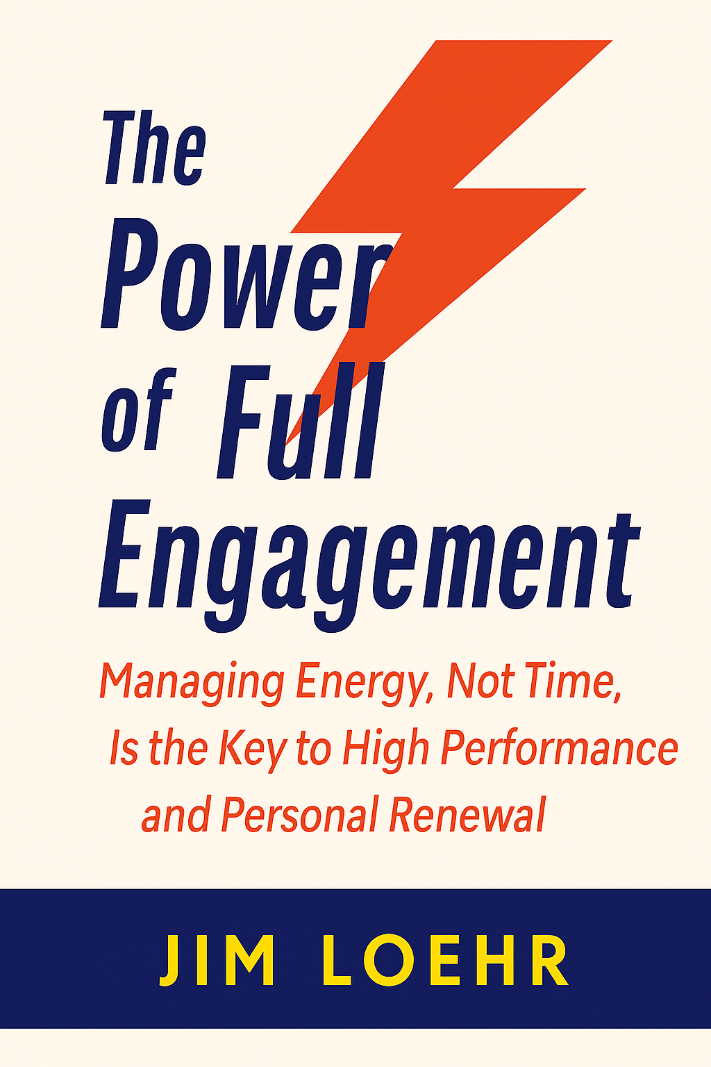 The Power of Full Engagement Cover