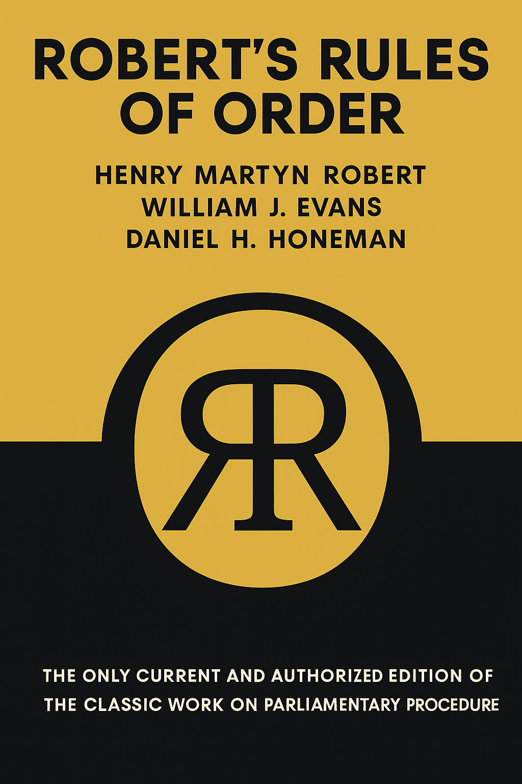 Robert's Rules of Order Cover