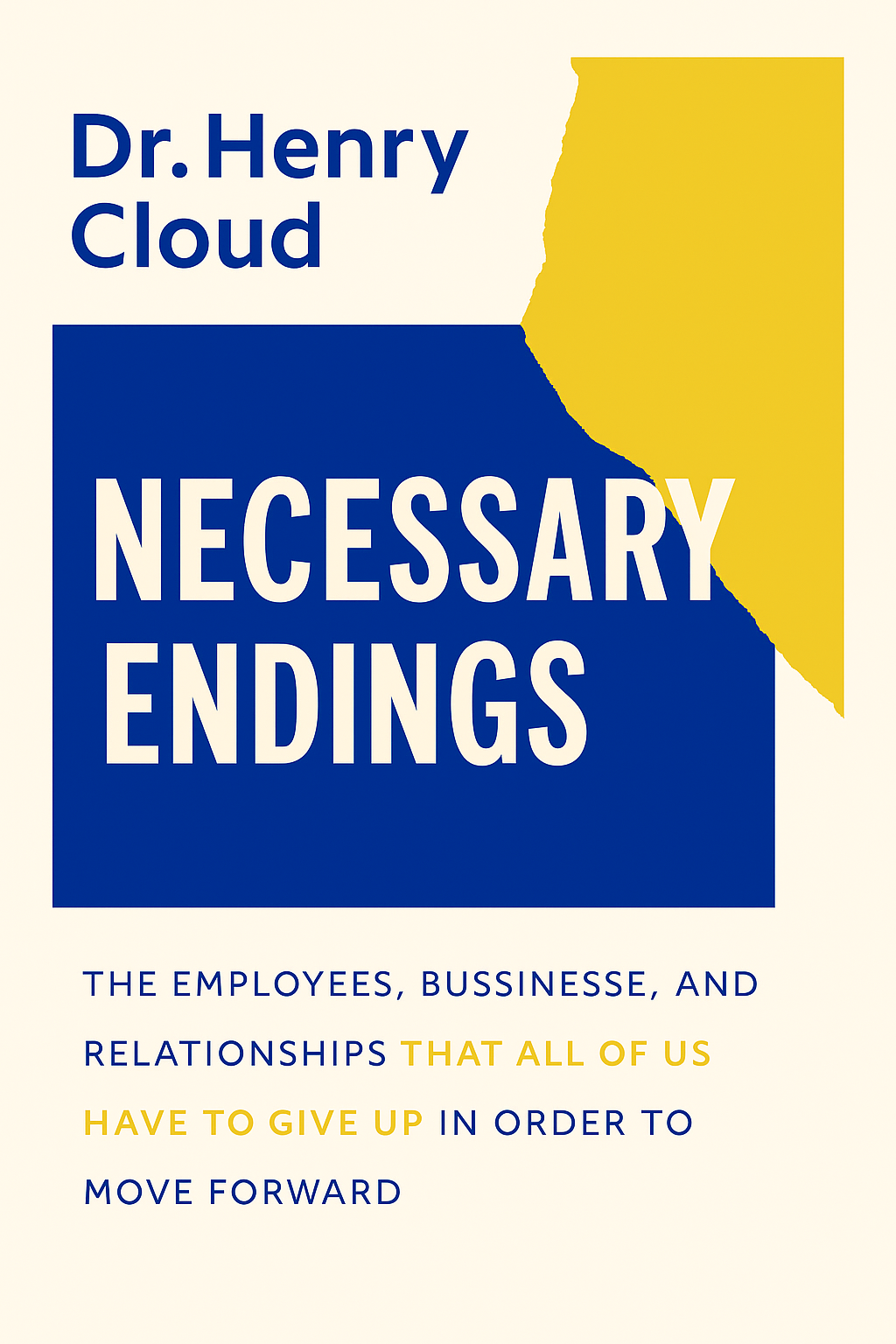 Necessary Endings Cover